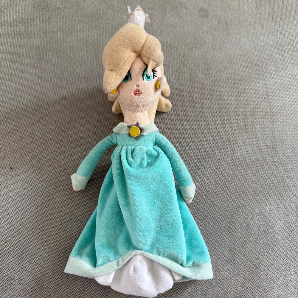 Nintendo Super Mario Rosalina Plush 12" Princess Blue Dress Japanese Tag